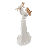 Статуэтка фарфоровая Девушка с ребенком Charming Statuette варинант исполнения - 2 | Loft Concept в Уфе