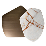 Столик журнальный Promontory с мрамором варинант исполнения - 2 | Loft Concept в Уфе