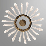 Люстра с декором в виде крупных рельефных лепестков 80 см Ethereal Bloom варинант исполнения - 5 | Loft Concept в Уфе