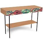 Консоль с принтом на ящиках Elise Console Table варинант исполнения - 11 | Loft Concept в Уфе