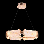 Люстра кольцевая с текстурным природным рисунком IceFlame варинант исполнения - 3 | Loft Concept в Уфе