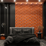 Гипсовая 3D панель с принтографией PM-46 варинант исполнения - 3 | Loft Concept в Уфе