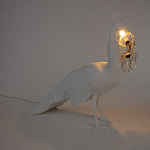 Напольный светильник Seletti Peacock варинант исполнения - 5 | Loft Concept в Уфе