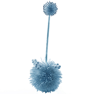 Статуэтка тропический фрукт Tropical Fruit Tall Blue 40