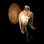 Бра с прозрачной стеклянной фигуркой птички Serip Voa варинант исполнения - 4 | Loft Concept в Уфе