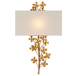 Бра с прямоугольным абажуром и каркасом в виде лепестков клевера Hanging Clover варинант исполнения - 2 | Loft Concept в Уфе