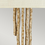 Бра с белым абажуром и элементами в виде натуральных веток Hinkley варинант исполнения - 3 | Loft Concept в Уфе