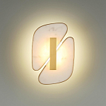 Бра с мраморными вставками Marble Plates варинант исполнения - 3 | Loft Concept в Уфе