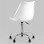 Офисный стул на металлическом основании EGGERY White варинант исполнения - 6 | Loft Concept в Уфе