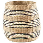 Круглая корзина из плетеного тростника Marjani Wicker Basket варинант исполнения - 1 | Loft Concept в Уфе