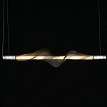 Люстра подвесная линейная Adilin Сhromium варинант исполнения - 1 | Loft Concept в Уфе