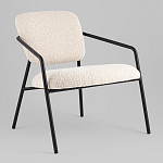 Кресло лаунж Rooney букле белый варинант исполнения - 1 | Loft Concept в Уфе