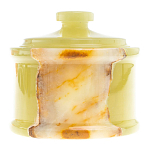 Сахарница из натурального камня Оникс Stone Sugar Bowls варинант исполнения - 5 | Loft Concept в Уфе