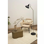 Торшер с плафоном в форме купола в сочетании черного и золотистого цвета Minimalist Execution варинант исполнения - 4 | Loft Concept в Уфе