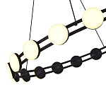 Люстра кольцевая с круглыми светодиодными источниками света Maxine Light варинант исполнения - 6 | Loft Concept в Уфе