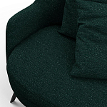 Мебельная ткань Шенилл темно-зеленый цвет 138 см T4-36 варинант исполнения - 12 | Loft Concept в Уфе