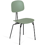 Стул на металлических ножках Travis Chair Green варинант исполнения - 1 | Loft Concept в Уфе
