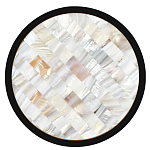 Бра в форме диска с перламутровыми прямоугольниками из морской ракушки Touch of Marine Charm варинант исполнения - 6 | Loft Concept в Уфе