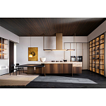 Кухонный гарнитур из массива дуба и камня Ratio Dada Engenereed варинант исполнения - 17 | Loft Concept в Уфе