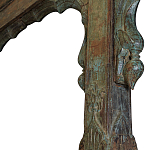 Старинная индийская резная арка из тика Antique Indian Carved Arch варинант исполнения - 2 | Loft Concept в Уфе