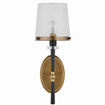 Бра настенное с прозрачным стеклянным абажуром Simple Pure Form варинант исполнения - 3 | Loft Concept в Уфе