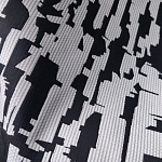 Мебельная ткань Жаккард черно-белый принт 145 см T2-126 варинант исполнения - 3 | Loft Concept в Уфе