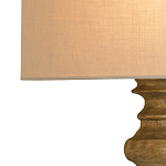 Бра светодиодное с тканевым абажуром на фигурном основании Undercut варинант исполнения - 1 | Loft Concept в Уфе