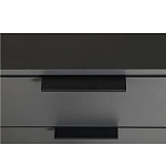 Комод цвета графит с 3-мя ящиками Strict Lines  варинант исполнения - 5 | Loft Concept в Уфе