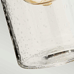 Бра с цилиндрическим прозрачным плафоном из стекла с пузырьками Elstead Lighting варинант исполнения - 5 | Loft Concept в Уфе