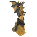 Декоративная статуэтка Дракон Green Gold Dragon Treasure Keeper Statuette варинант исполнения - 2 | Loft Concept в Уфе