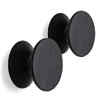 Комплект из 2-х круглых деревянных настенных крючков Bert Wall Hanger варинант исполнения - 1 | Loft Concept в Уфе