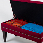 Мягкая банкетка с зоной для хранения Casket Red варинант исполнения - 2 | Loft Concept в Уфе