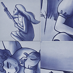 Плитка с рисунком Первый сон варинант исполнения - 3 | Loft Concept в Уфе