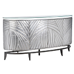 Комод фактурный серебристый с дверцами Silver Chest of Drawers варинант исполнения - 1 | Loft Concept в Уфе