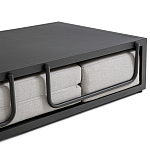 Садовый диван на каркасе из алюминия Petro варинант исполнения - 6 | Loft Concept в Уфе