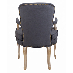 Кресло Aubrey Classical Armchair dark grey velour варинант исполнения - 3 | Loft Concept в Уфе
