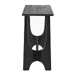 Консоль деревянная чёрная Black Tanner варинант исполнения - 2 | Loft Concept в Уфе