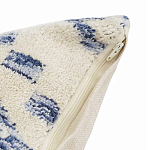 Чехол на подушку с узором в этно-стиле Blue Ikat варинант исполнения - 2 | Loft Concept в Уфе