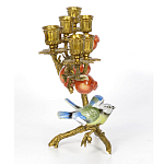 Бронзовый подсвечник на 7 свечей Eden Garden варинант исполнения - 3 | Loft Concept в Уфе