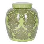 Банка с крышкой Porcelain Malachite Jar варинант исполнения - 1 | Loft Concept в Уфе