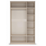 Шкаф 3-х дверный с зеркальными дверями Satin Furniture варинант исполнения - 3 | Loft Concept в Уфе