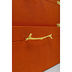 Комплект оранжевых чемоданов Golden Twigs варинант исполнения - 4 | Loft Concept в Уфе