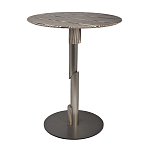 Стол барный круглый высокий с полосатым узором Zebroids варинант исполнения - 1 | Loft Concept в Уфе