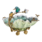 Чаша в виде листка лотоса с птицами Eden Garden варинант исполнения - 4 | Loft Concept в Уфе