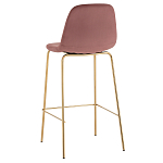 Барный стул на золотистых ножках VENDRAMIN Pink варинант исполнения - 4 | Loft Concept в Уфе