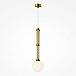 Подвесной светильник со стеклянными вставками Helios варинант исполнения - 1 | Loft Concept в Уфе