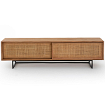 ТВ-тумба из массива тика Busto TV Stand варинант исполнения - 1 | Loft Concept в Уфе