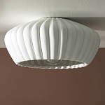 Потолочный светильник керамический Ceramic Embossed Lamp варинант исполнения - 1 | Loft Concept в Уфе