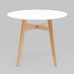 Обеденный стол с белой столешницей ELUNED FURNITURE варинант исполнения - 2 | Loft Concept в Уфе