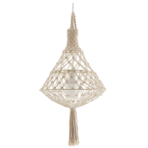 Подвесной светильник Macrame Wicker Hanging lamp